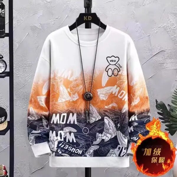 Men’s Winter Long Sleeve Synthetic T-Shirt - Image 2