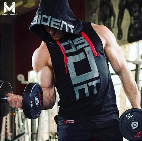 TANK 360 Sleeveless Workout Hoodie for Men - Image 2