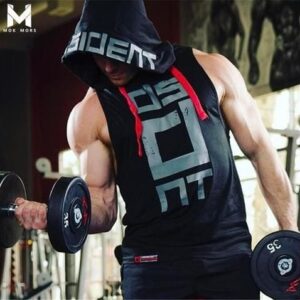 TANK 360 Sleeveless Workout Hoodie for Men