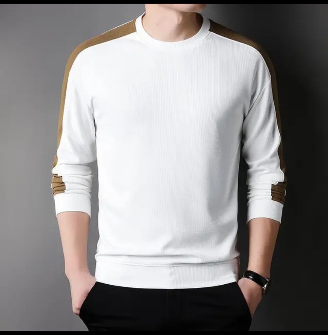 Men’s Premium Cotton Long Sleeve T-Shirt - Image 4