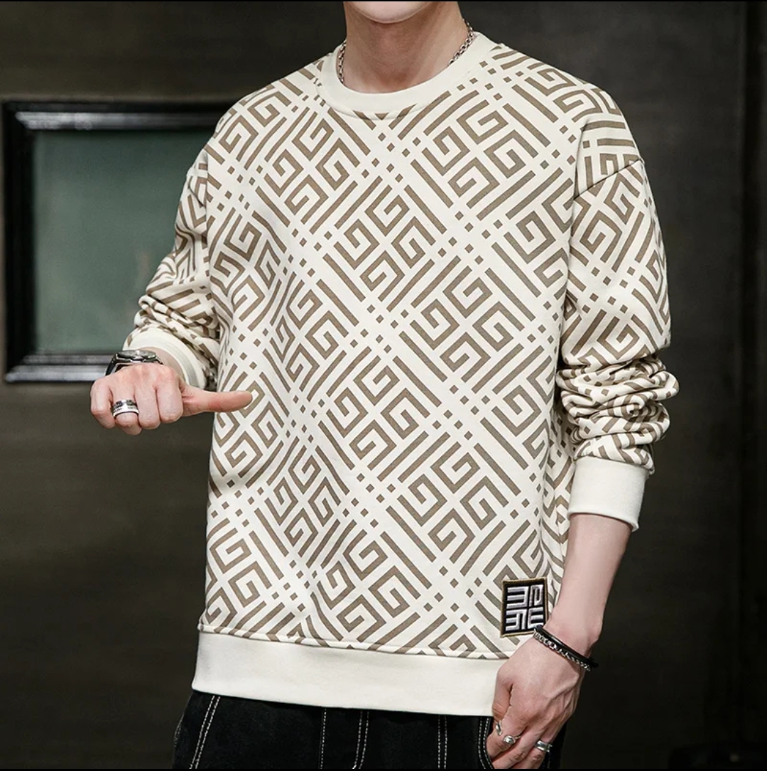 Men’s Premium Cotton Long Sleeve T-Shirt - Image 4