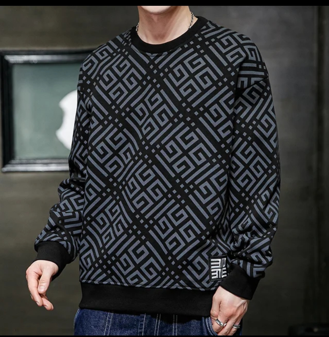 Men’s Premium Cotton Long Sleeve T-Shirt - Image 3