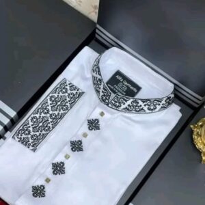 Premium Embroidered Tencel Cotton Panjabi