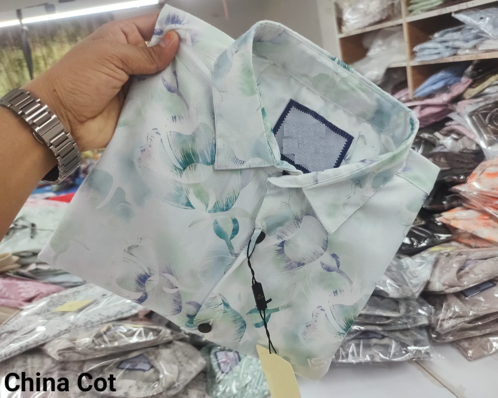 Men's Premium Cotton Spandex Slim Fit Shirt - Image 2