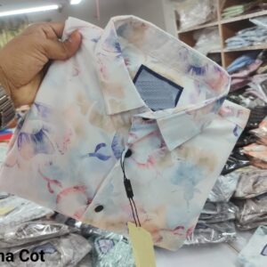 Men's Premium Cotton Spandex Slim Fit Shirt