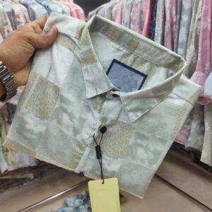 Men's Premium Cotton Spandex Slim Fit Shirt