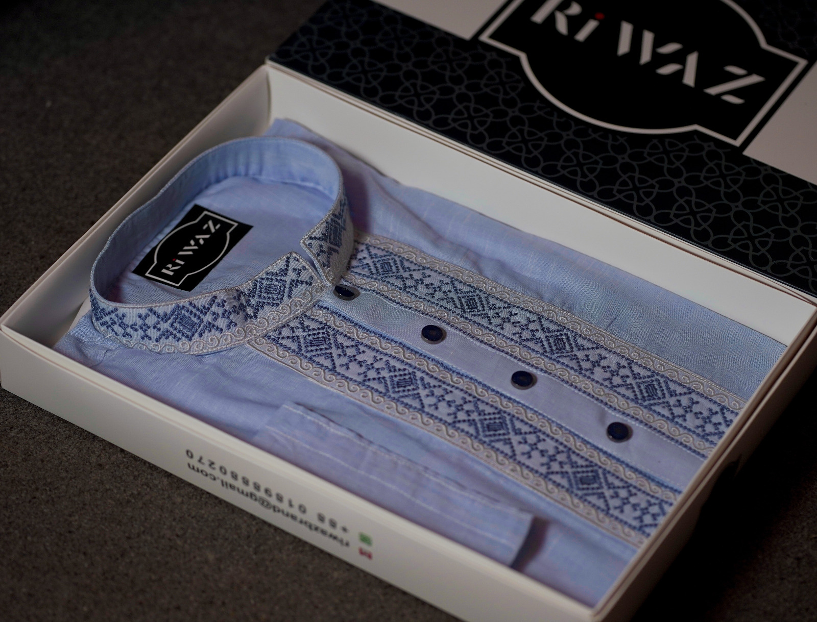 Royal SoftTouch™ Premium Cotton Embroidered Panjabi