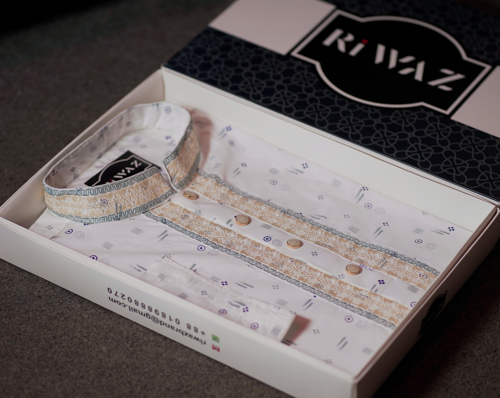 Royal SoftTouch™ Premium Cotton Embroidered Panjabi