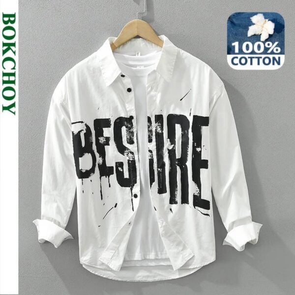 Premium Cotton Stylist Shirt for Men - Image 2