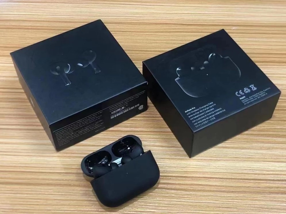 Premium Apple AirPods Pro Master Copy (Black)