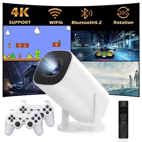 P30 Max Android 4K Projector with  Game Console Combo - Image 3