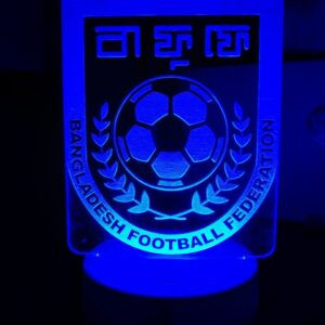 GearUP 7-Color Acrylic RGB Touch Night Lamp – Black Base