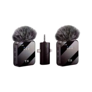 Wireless Microphone for iPhone, Android & Camera