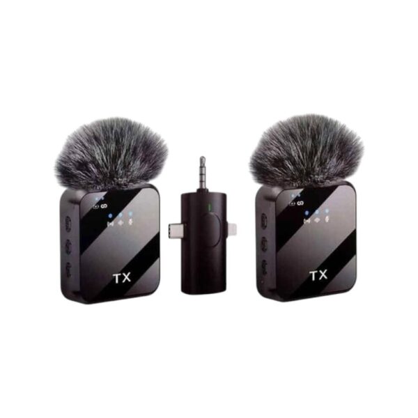 Wireless Microphone for iPhone, Android & Camera