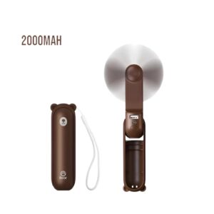 JISULIFE F8 2000mAh Rechargeable Hand Fan