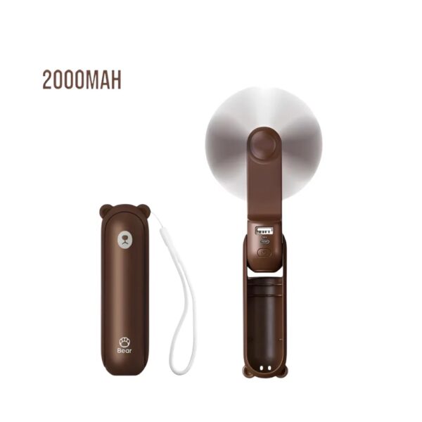 JISULIFE F8 2000mAh Rechargeable Hand Fan