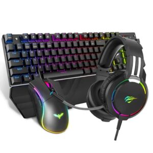 Havit Mechanical Keyboard Mouse & RGB Headset Combo