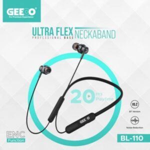 Geeoo BL-110 Ultra Flex ENC Wireless Neckband