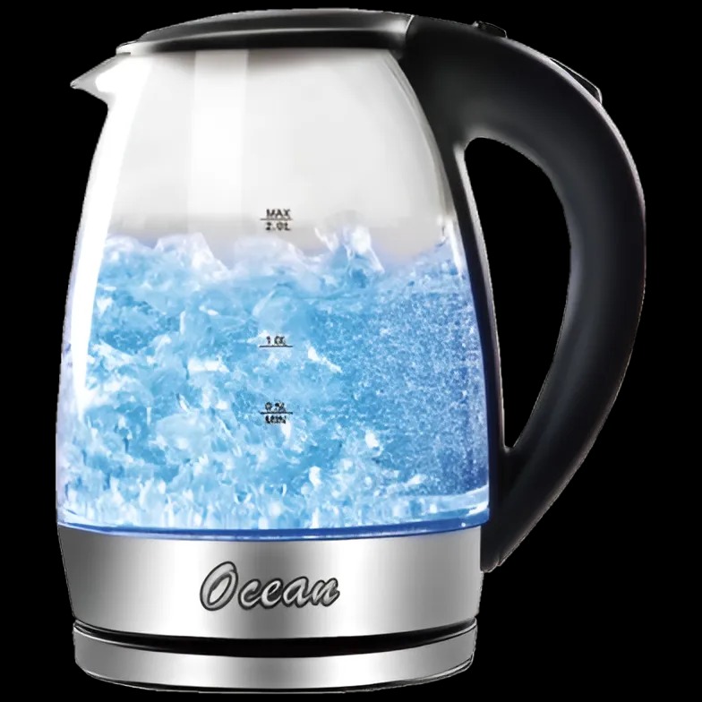 Premium Ocean 2L Electric Glass Kettle - Image 2