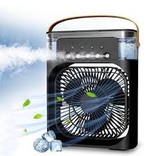 3-in-1 Air Cooler Fan with Humidifier, Mist & LED Light