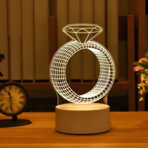 💡 GearUP Acrylic Multicolor Night Lamp