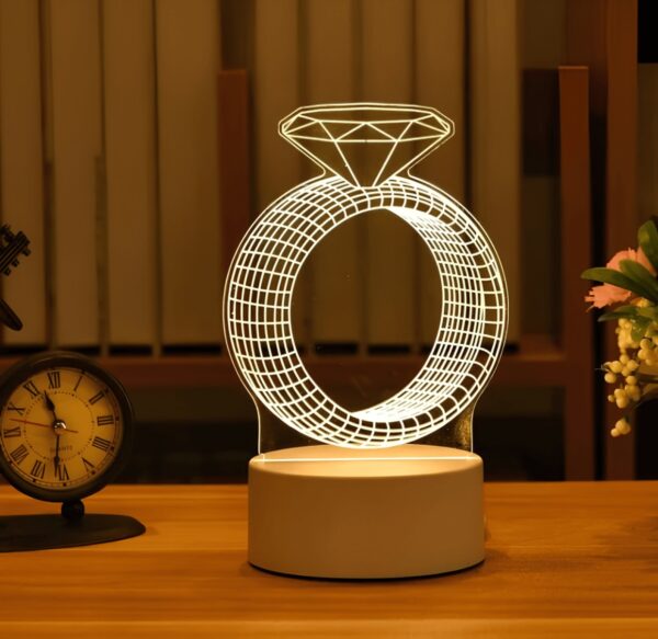 💡 GearUP Acrylic Multicolor Night Lamp