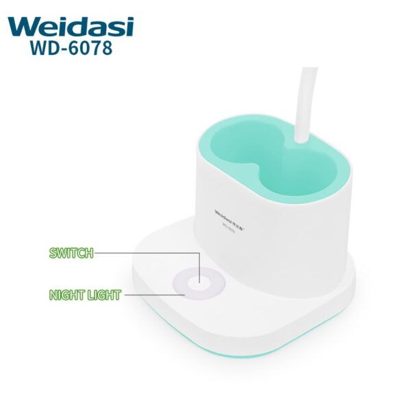 đź’ˇ WEIDASI WD-6078 LED Touch Control Lamp - Image 4
