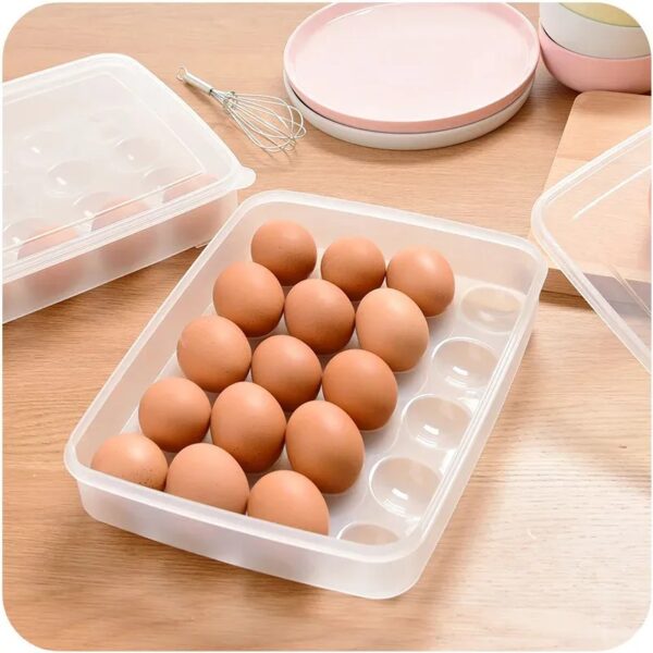 🥚 20 Grid Egg Box Organizer Case in Bangladesh