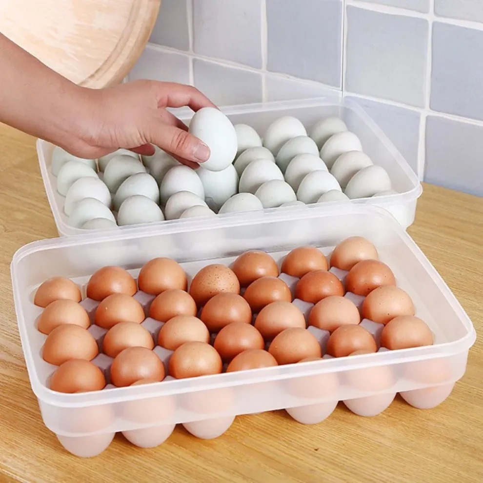 🥚 34 Grid Egg Box Organizer Case in Bangladesh - Image 2