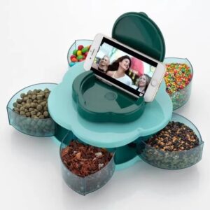🍬 Smart Rotatable Candy Box with Mobile Stand