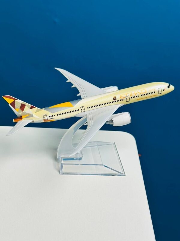 ✈️ Etihad Airway B787   Metal Aircraft Model