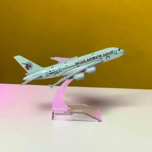 ✈️ Qatar Airways B747  Metal Aircraft Model