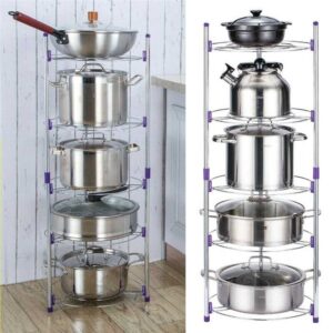 🍲 Nano Smart Stainless Steel 5-Layer Pot Holder