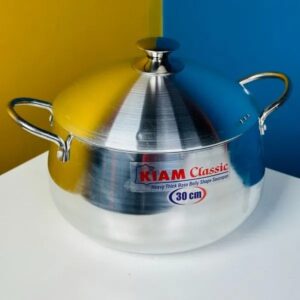 🍳 KIAM Classic Belly Shape Saucepan – 24cm