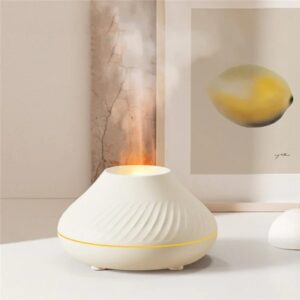 🔥 Volcanic Flame Aroma Diffuser Lamp – Air Humidifier
