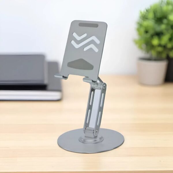 Steadiness Carbon Steel Foldable Phone Stand