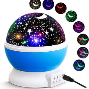 Star Master Dream Rotating LED Night Light Lamp