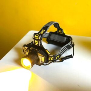 GearUP  Rechargeable LED Headlamp with Power Bank