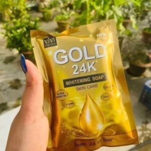 ✨Natural luxurious Gold 24K Whitening Soap