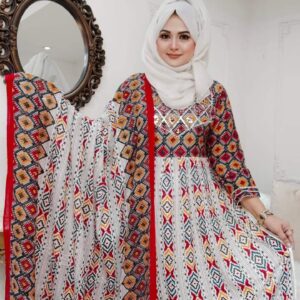 👗 Premium Jamdani Nayra Cut Three Piece