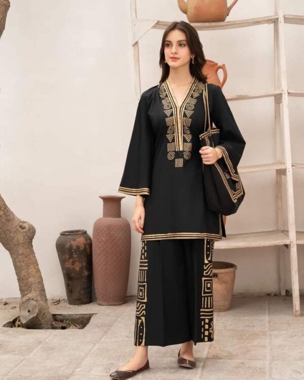 👜 Two Piece with Free Matching Fabric Bag – Premium Linen - Image 2