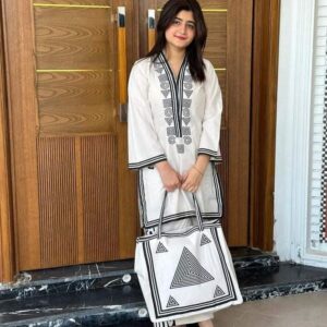 👜 Two Piece with Free Matching Fabric Bag – Premium Linen