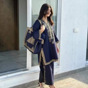 👜 Two Piece with Free Matching Fabric Bag – Premium Linen