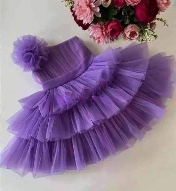 🧚‍♀️ Baby Pori Dress – Sparkling AC Net