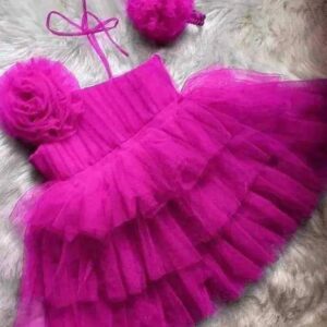 🧚♀️ Baby Pori Dress – Sparkling AC Net