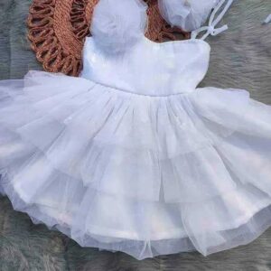 🧚♀️ Baby Pori Dress – Sparkling AC Net