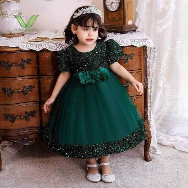 🧚‍♀️ Baby Pori Dress – Sparkling AC Net