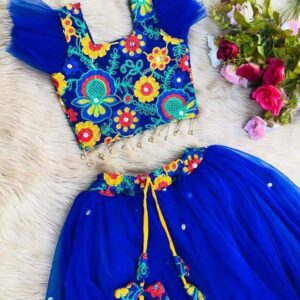 🥻 Baby Party Lehenga – Gorgeous AC Net