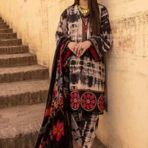👗 Premium Batik Print Three Piece – Soft Dubai Silk