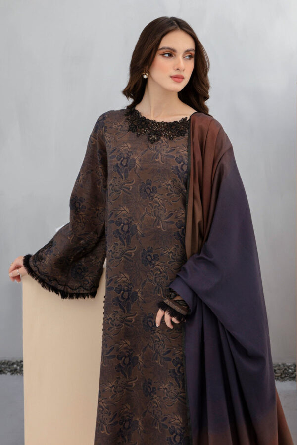 👗 Premium Digital Print Three Piece – Soft Dubai Silk